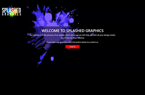 Splashed Graphics Website